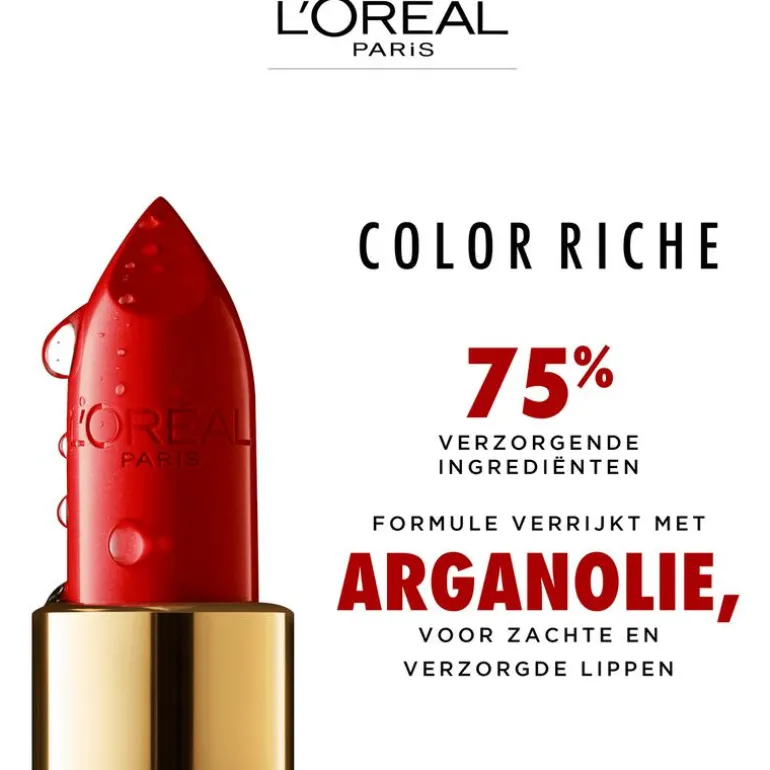 L'Oréal Paris Color Riche Satin 163 Orange Maqique Oranje Lippenstift 4,5 GR