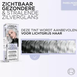 L'Oréal Paris Cool Silver Revitaliserende Zilververzorging Parelmoer Wit