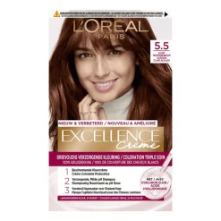 L'Oréal Paris Excellence Crème Verzorgende Crèmekleuring 5.5 Licht Mahoniebruin