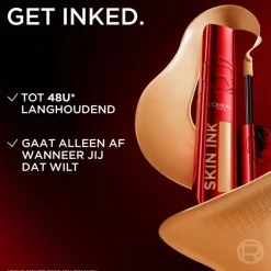 L'Oréal Paris Infaillible Skin Ink Light Warm 100 Foundation en Concealer in 1