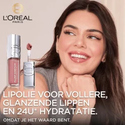 L'Oréal Paris Plump Ambition 201 Milky Nu Lipgloss