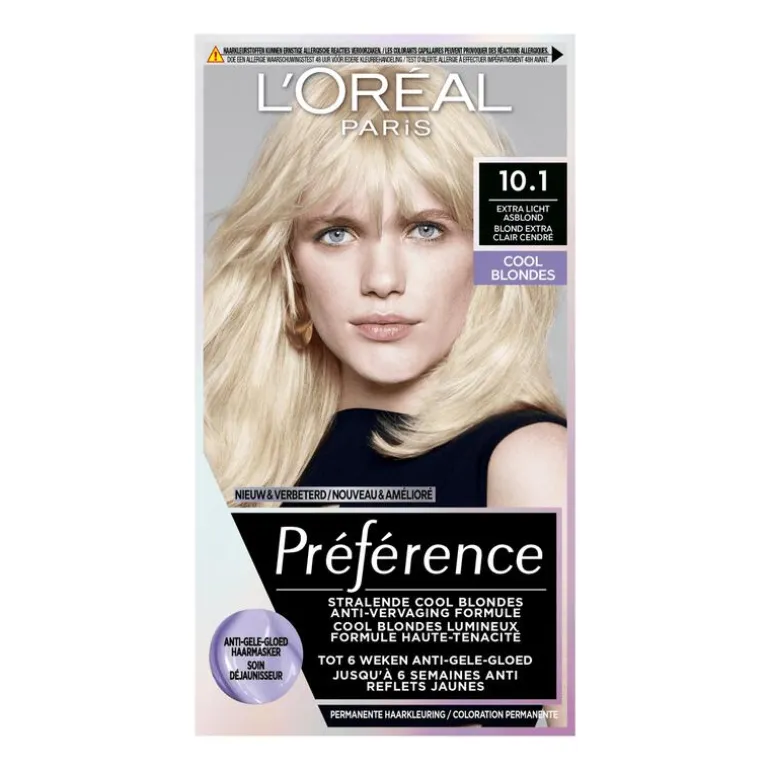 L'Oréal Paris Préférence Permanente Haarverf 10.1 Helsinki