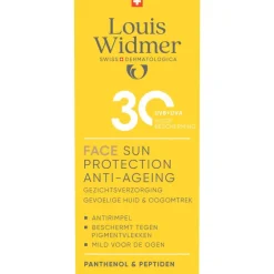 Louis Widmer Face Sun Protection Anti-Ageing SPF 30 Licht Geparfumeerd 50ML