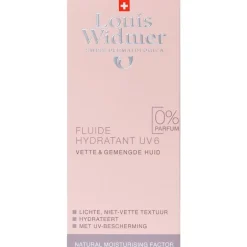 Louis Widmer Fluide Hydratant UV 6 Zonder Parfum 50 ML