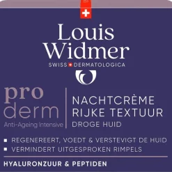 Louis Widmer Proderm Nachtcrème Rijke Textuur Licht Geparfumeerd 50 ML