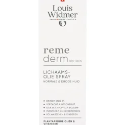 Louis Widmer Remederm Lichaamsolie Spray 150 ML