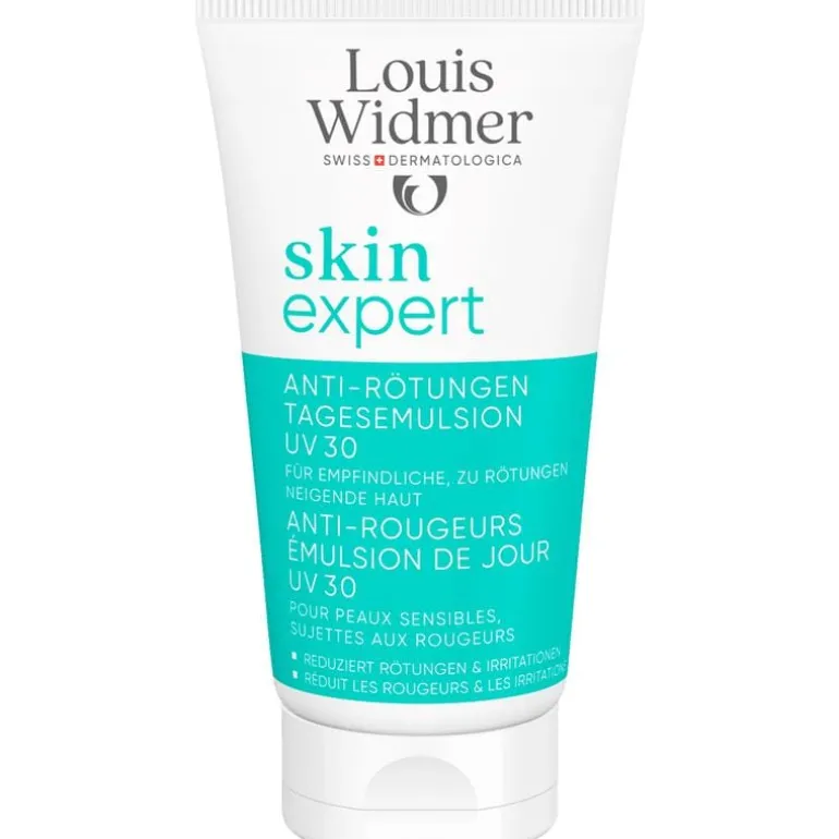 Louis Widmer Skinexpert Anti-Roodheid Dagemulsie UV SPF30 Zonder Parfum 50 ML