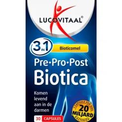 Lucovitaal Pre-Pro-Post Biotica 30 capsules