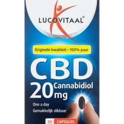 LV CBD Cannabidiol 20 mg Capsules