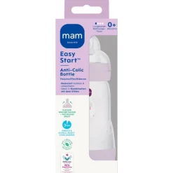 MAM Easy Start Anti-Colic Babyfles Lila 260 ML