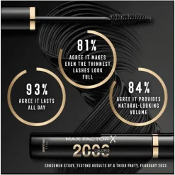 Max Factor 2000 Calorie Dramatic Volume Mascara 002 Black/Brown