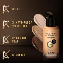 Max Factor Facefinity Foundation Warm Sand/W70 30 ML