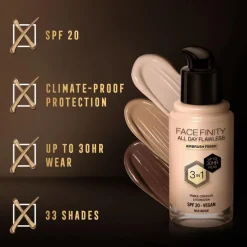 Max Factor Facefinity Foundation Beige/N55 30 ML