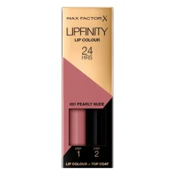 Max Factor Lipfinity Lip Colour 001 Pearly Nude