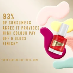 Max Factor Miracle Pure Vegan Nagellak 305 Scarlet Poppy