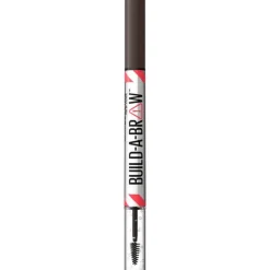Maybelline New York BUILD A BROW Wenkbrauwpen/fixeergel 260 Deep Brown
