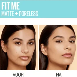 Maybelline New York Fit Me Matte + Poreless Foundation 122 Creamy Beige 30 ML