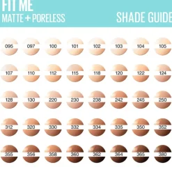 Maybelline New York Fit Me Matte + Poreless Foundation 101 True Ivory