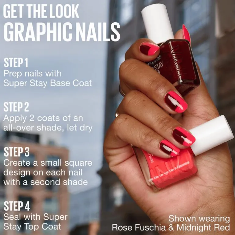 Maybelline New York Superstay Ink Bonder Nagellak 8 Passionate Red