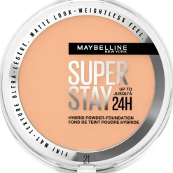 Maybelline New York SuperStay 24H Hybrid Powder Foundation 21
