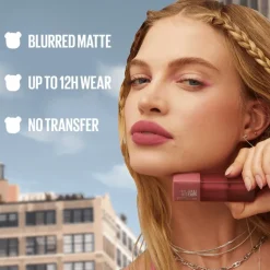 Maybelline New York Teddy Tint Lipstick 15 Skinny Dip