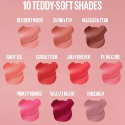 Maybelline New York Teddy Tint Lipstick 10 Current Mood