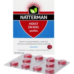Natterman Hoest en Keel pastilles 20 stuks