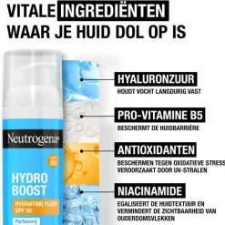Neutrogena Hydro Boost Hydrating Fluid Dagcrème SPF50 Alle Huidtypen 50 ML