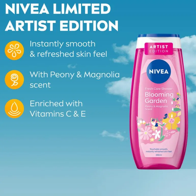 NIVEA Blooming Garden Douchegel 250 ml