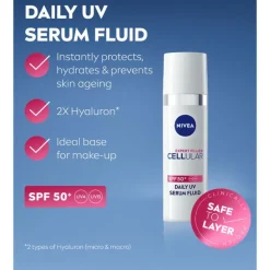NIVEA Cellular Expert Filler Hyaluron Daily Fluid SPF50 30ml