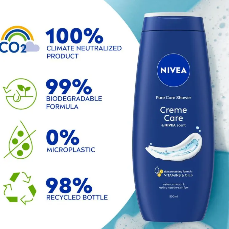 NIVEA Crème Care Douchecrème 500 ML