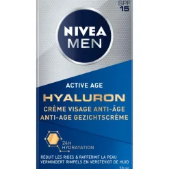 NIVEA MEN Active Age Vochtinbrengende Dagcrème SPF 15 Oudere Huid 50 ML