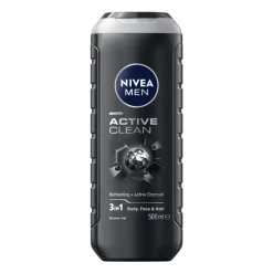 NIVEA MEN Active Clean 3-in-1 Douchegel 500 ML