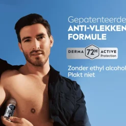 NIVEA MEN Black & White Invisible Original Deodorant Roller 50 ML