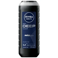 NIVEA MEN Deep Clean 3-in-1 Douchegel 500 ML