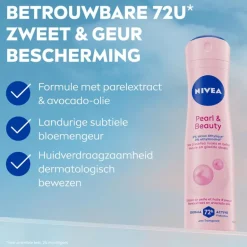 NIVEA Pearl & Beauty Deodorant Spray 200 ML