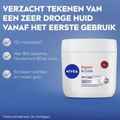 NIVEA Repair & Care Urea Intensief Hydraterende Bodycrème 400 ML