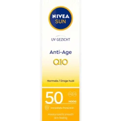 NIVEA SUN Gezichtszonnecrème Anti-Age & Anti-Pigmentvlekken SPF50 50 ML