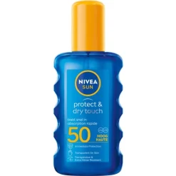 NIVEA SUN Protect & Dry Touch Transparante Zonnespray SPF 50 200 ML