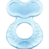 Nuby - Visvormige Silicone Bijtring Met Borsteltjes - 3M+
