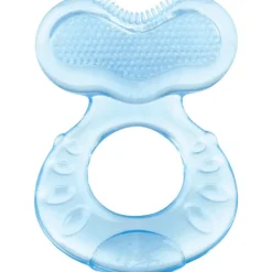 Nuby - Visvormige Silicone Bijtring Met Borsteltjes - 3M+