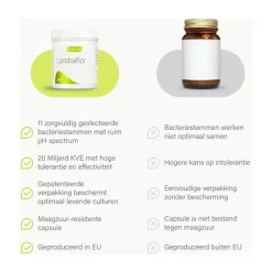 Nupure probaflor - Probiotica complex, hooggedoseerd met inulin, 30 capsules