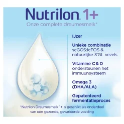 Nutrilon Dreumesmelk Peuter 1+ Jaar 600 gram