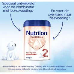 Nutrilon Duobalans 2 Opvolgmelk Baby Vanaf 6 Maanden 800 gram