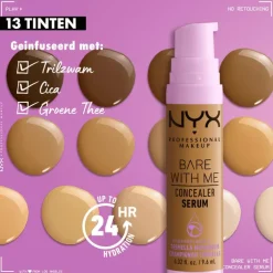 NYX Professional Makeup Bare With Me Concealer Serum BWMCCS08 Sand 9,6 ML