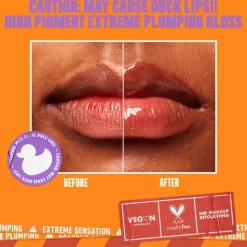 NYX Professional Makeup Duck Plump Lip Plumping Laquer Lipgloss 1 Clearly Spicy