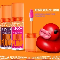 NYX Professional Makeup Duck Plump Lip Plumping Laquer Lipgloss 5 Brown Of Applause