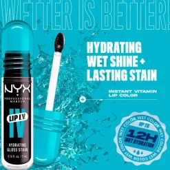 NYX Professional Makeup Lip IV Hydraterende Lipgloss Grape Gushin