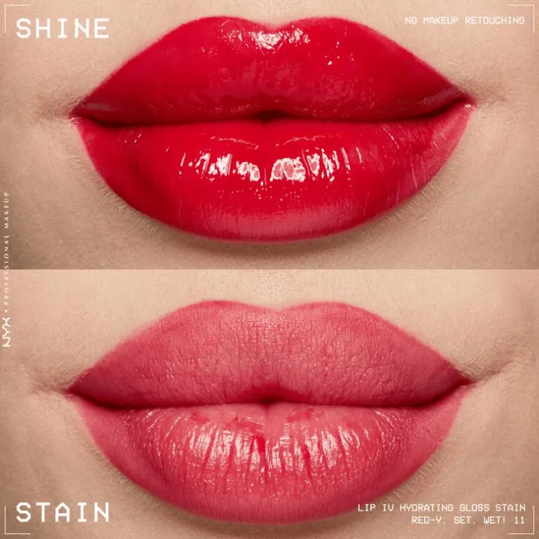 NYX Professional Makeup Lip IV Hydraterende Lipgloss Ready Set Wet