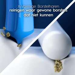 Oral-B Cross Action Opzetborstels Wit - 4 Stuks
